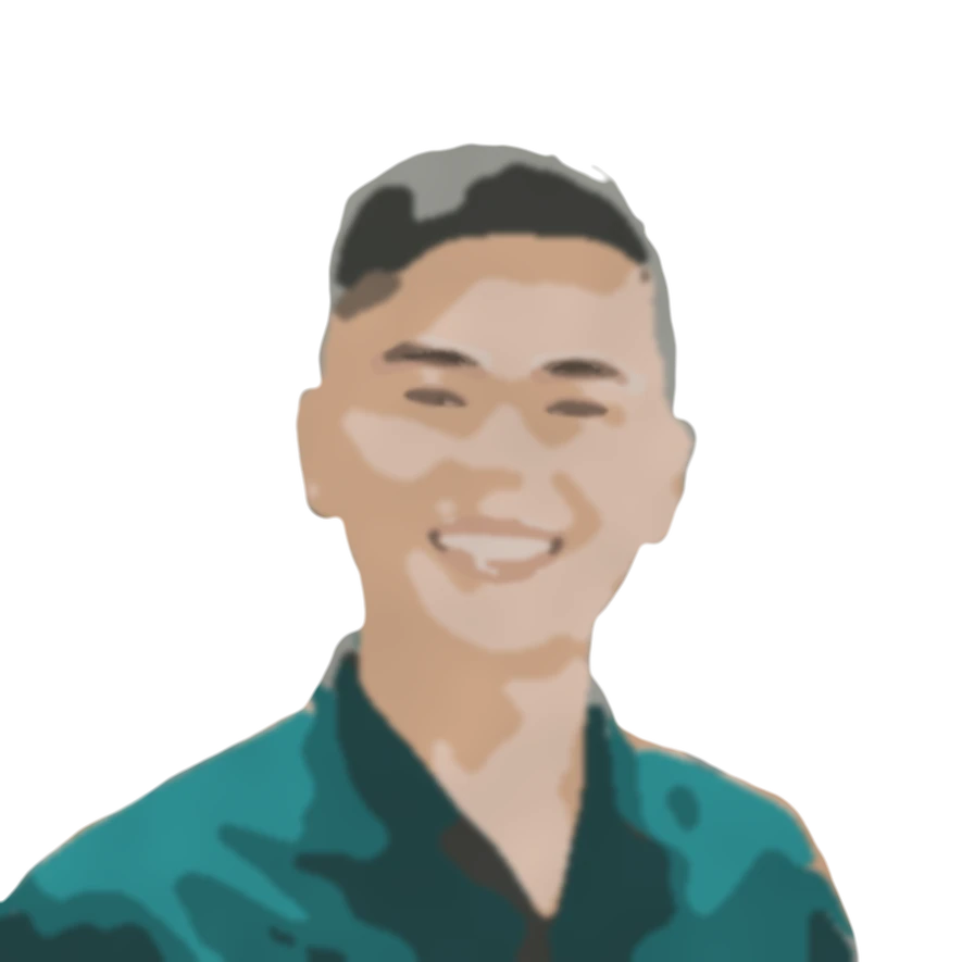 Painted portrait of John So