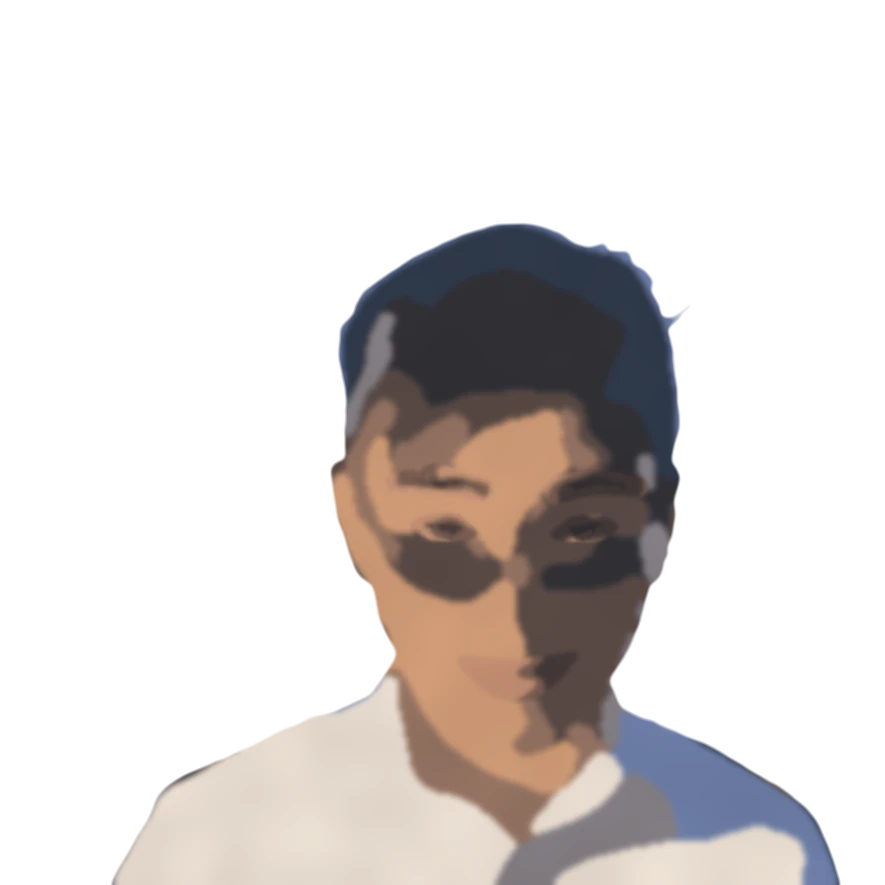 Painted portrait of John So